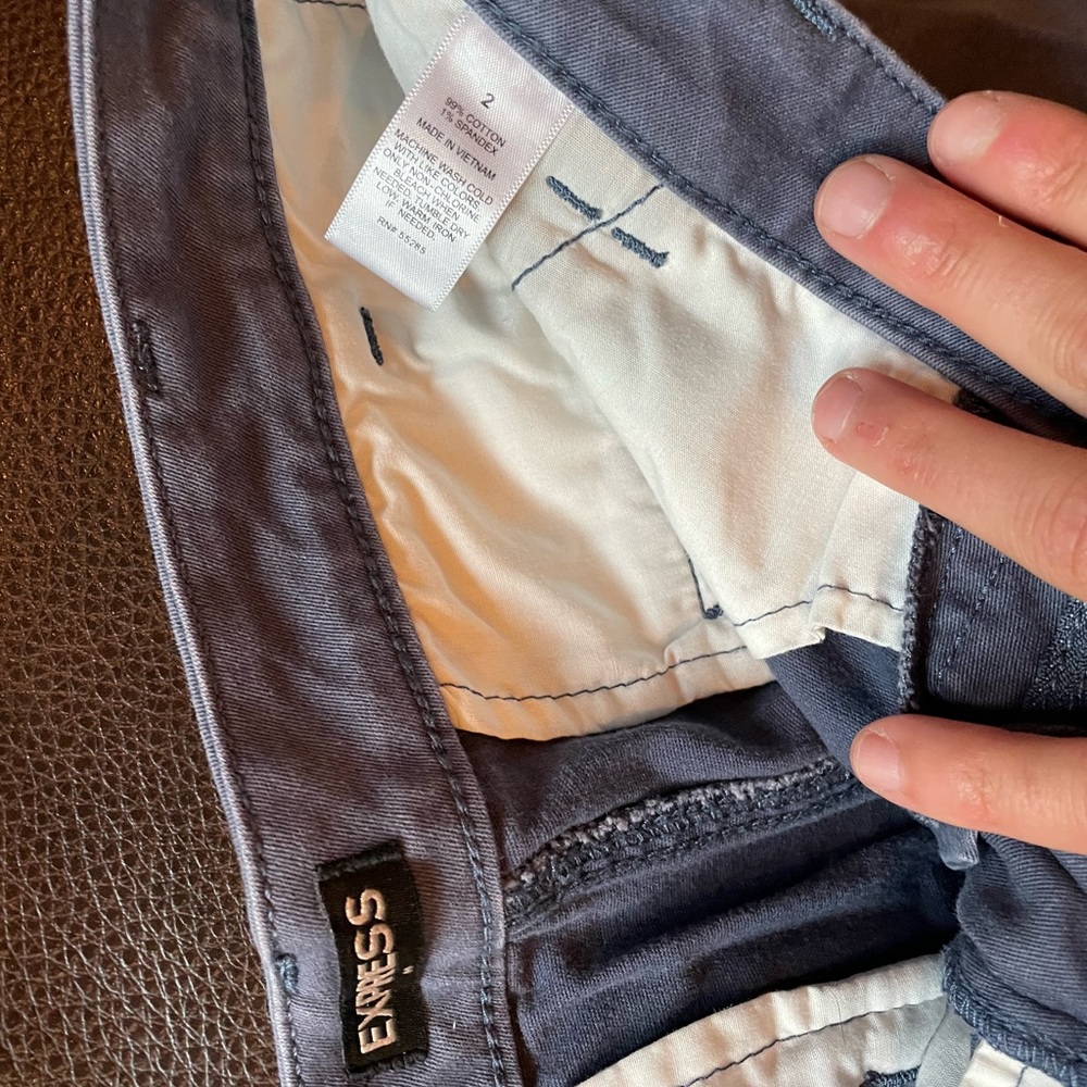 Express size 2 shorts